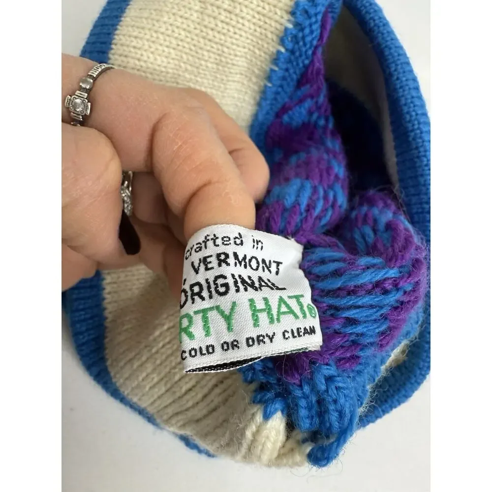 Original Moriarty Hat HandMade Stowe VT Wool Outdoors Skiing Winter Cabincore
